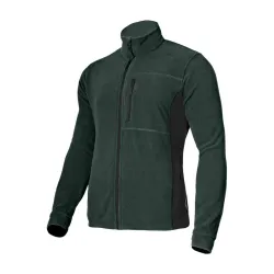 
                  LAHTIPRO Bluza polarowa zielono-czarna, rozmiar XXL, L4011805